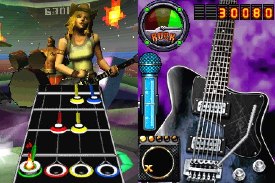 Print do jogo Guitar Hero On Stage