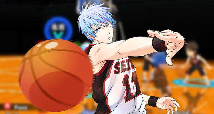 Kuroko fazendo um passe