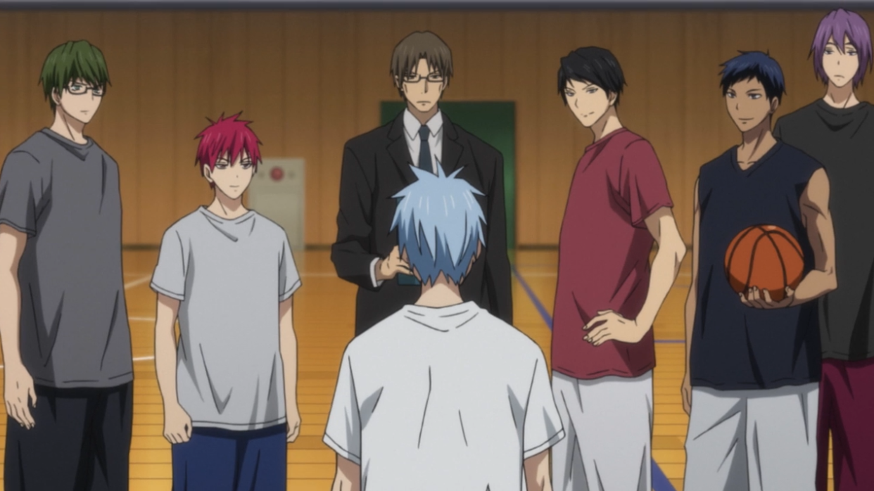Geração dos milagres em Kuroko no Basket