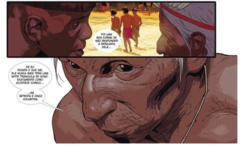 O Paje da aldeia em Papa-Capim: Noite Branca
