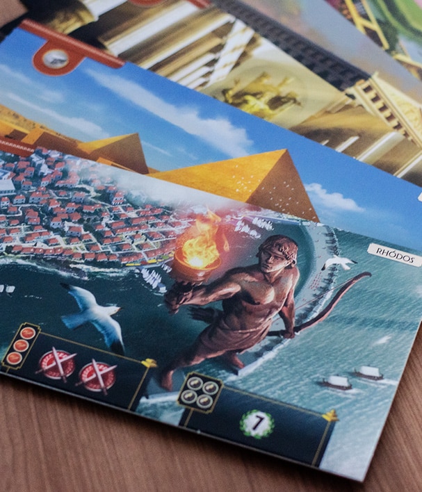 Tabuleiro de 7 Wonders